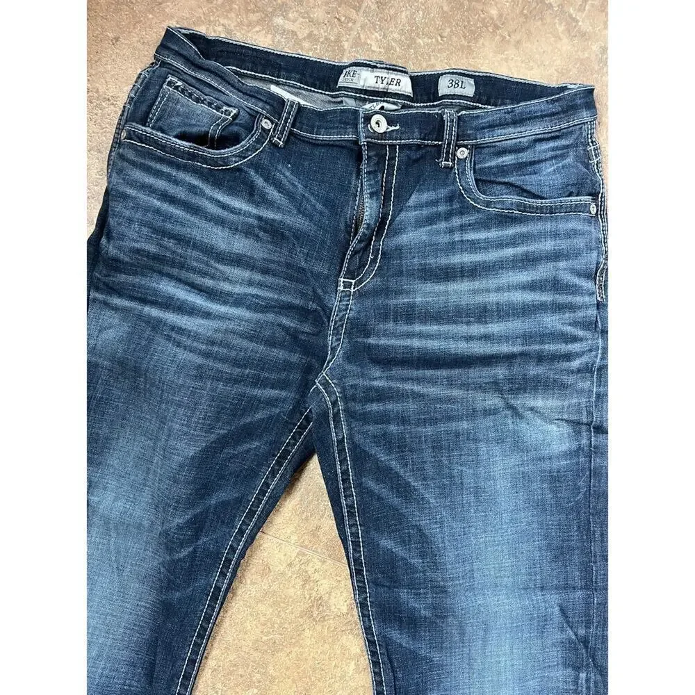 BKE Tyler Bootleg Denim Jeans, Men's size 38L